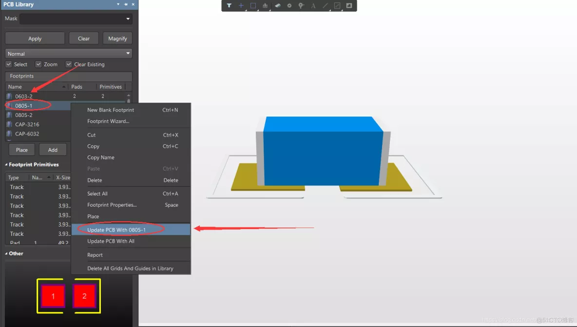 【Altium Designer】AD18 导入3D模型_快捷键_05